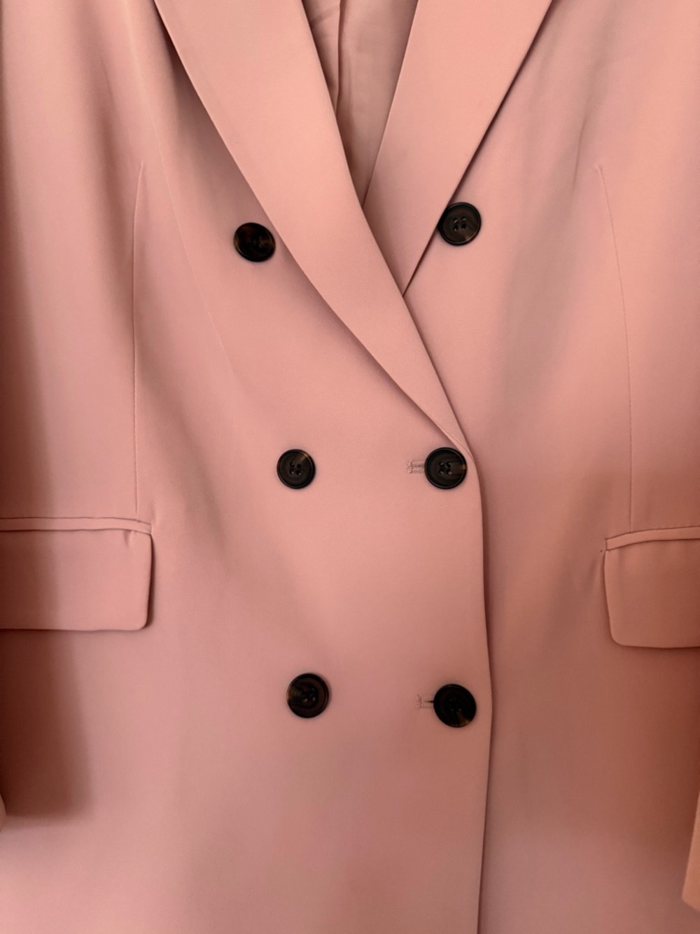H&M Dusty Rose Double-Breasted Pantsuit - Picture 3 of 14